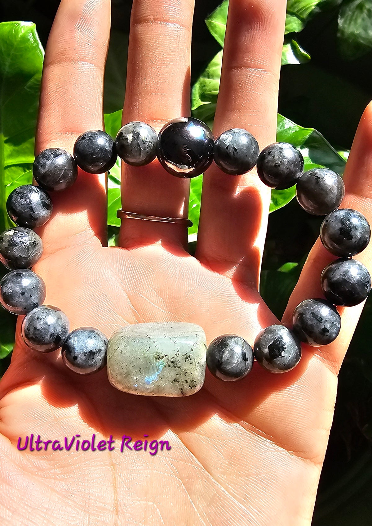 Labradorite Portal Protection Bracelet