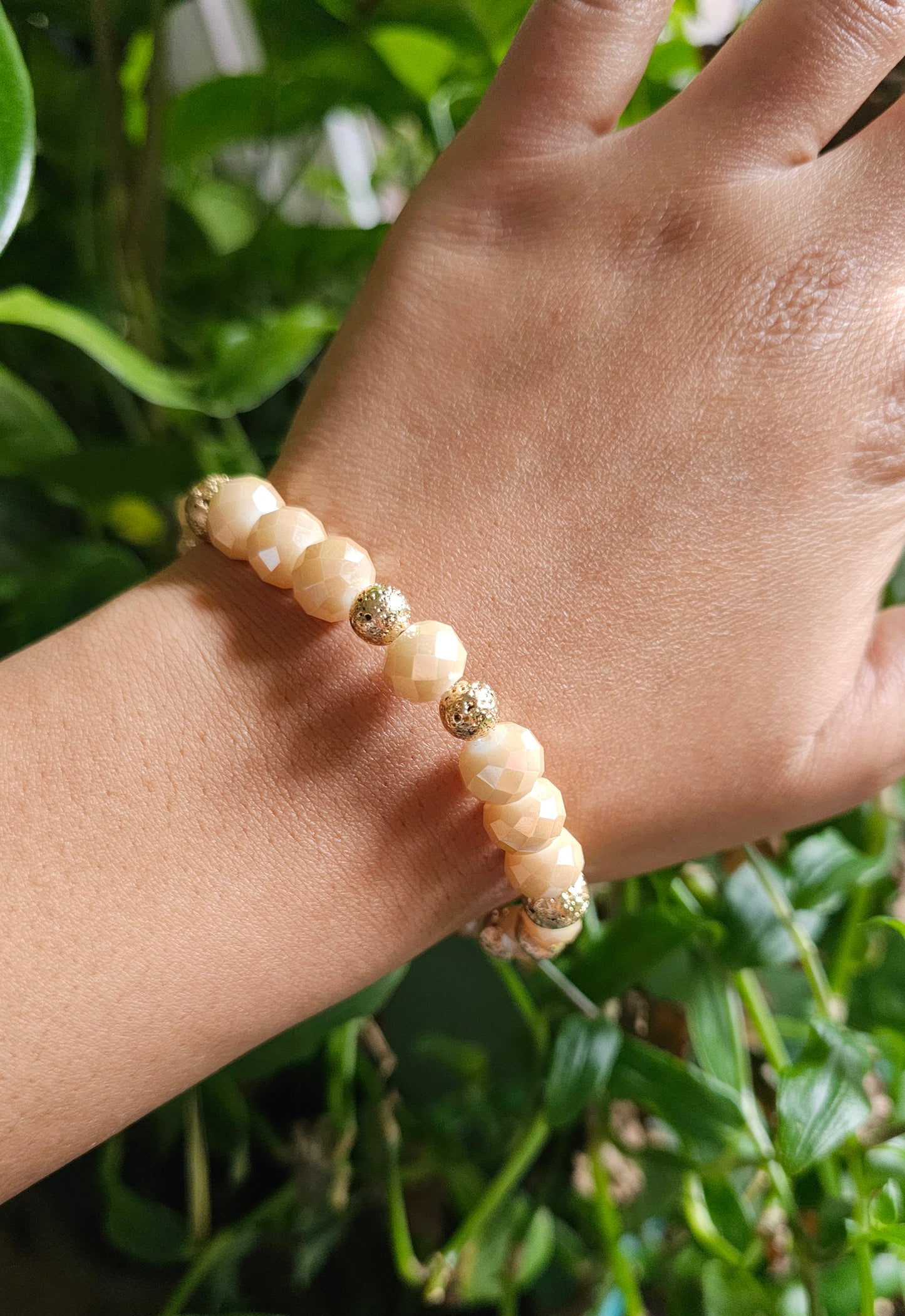 Golden Grove Necklace and Bracelet set