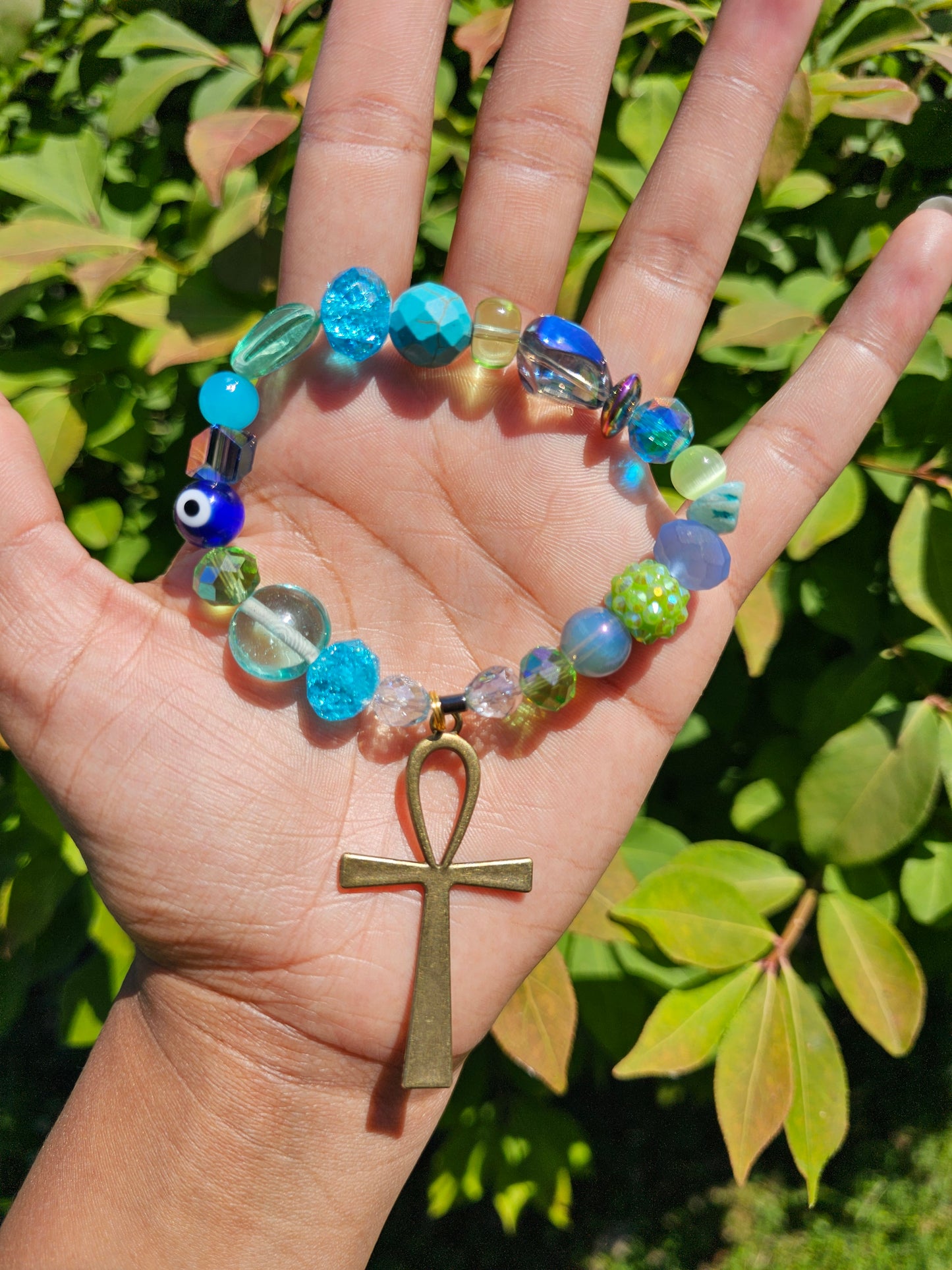 Aquatic Ankh Bracelet