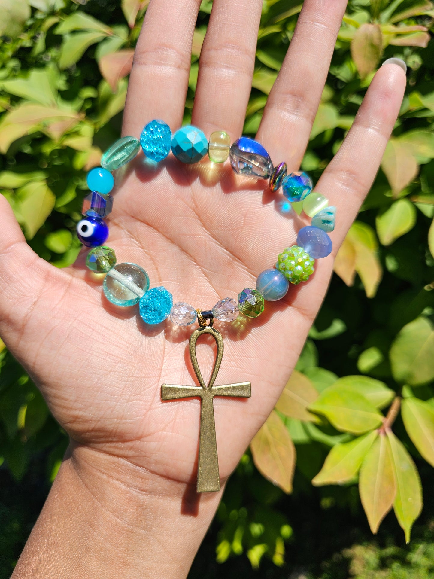 Aquatic Ankh Bracelet