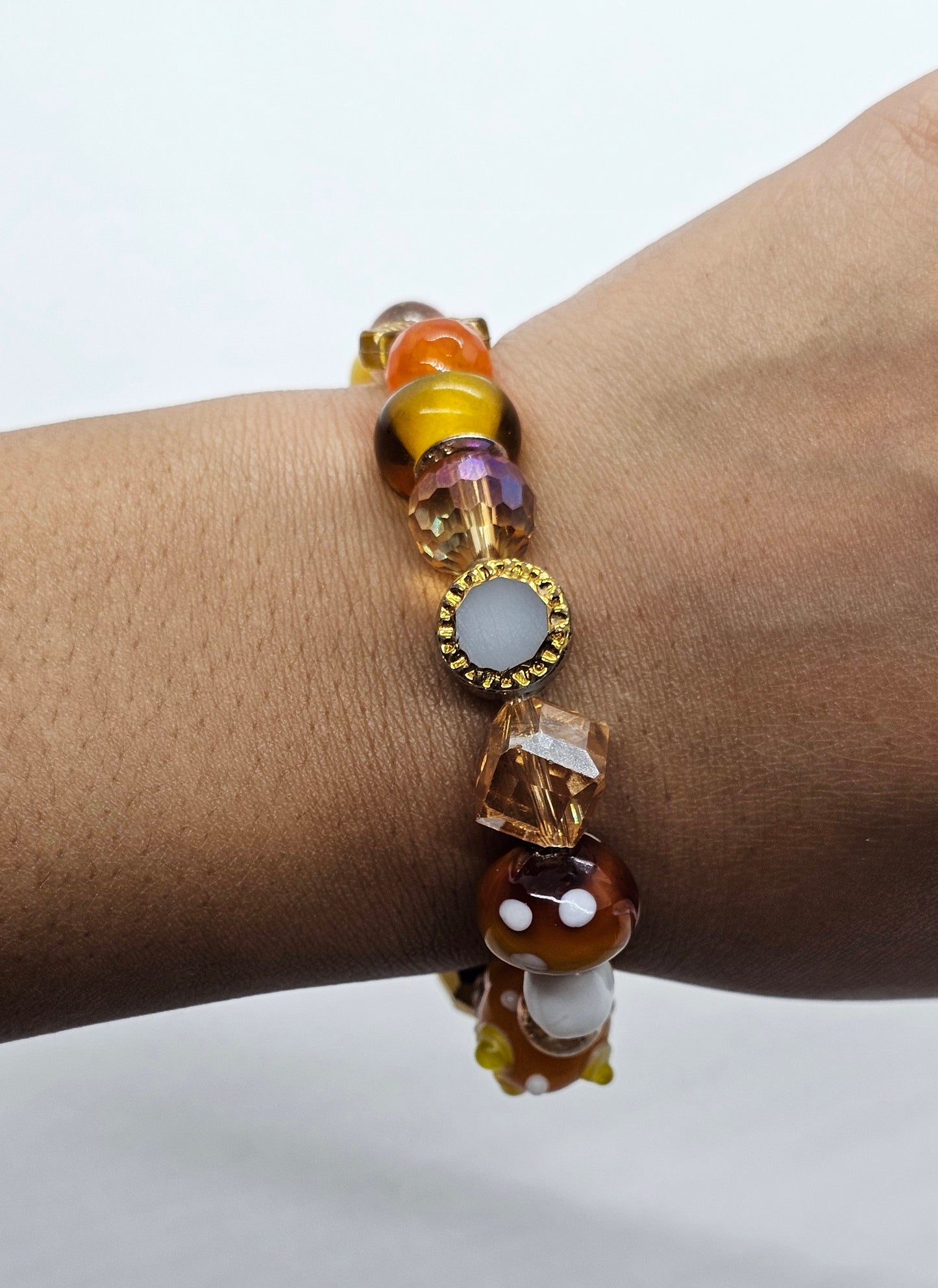 Shrooms N Honey Magic Mushroom Bracelet