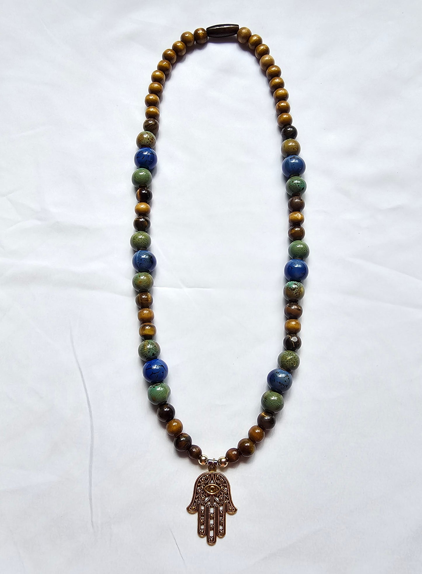 Tiger Eye Protection Necklace