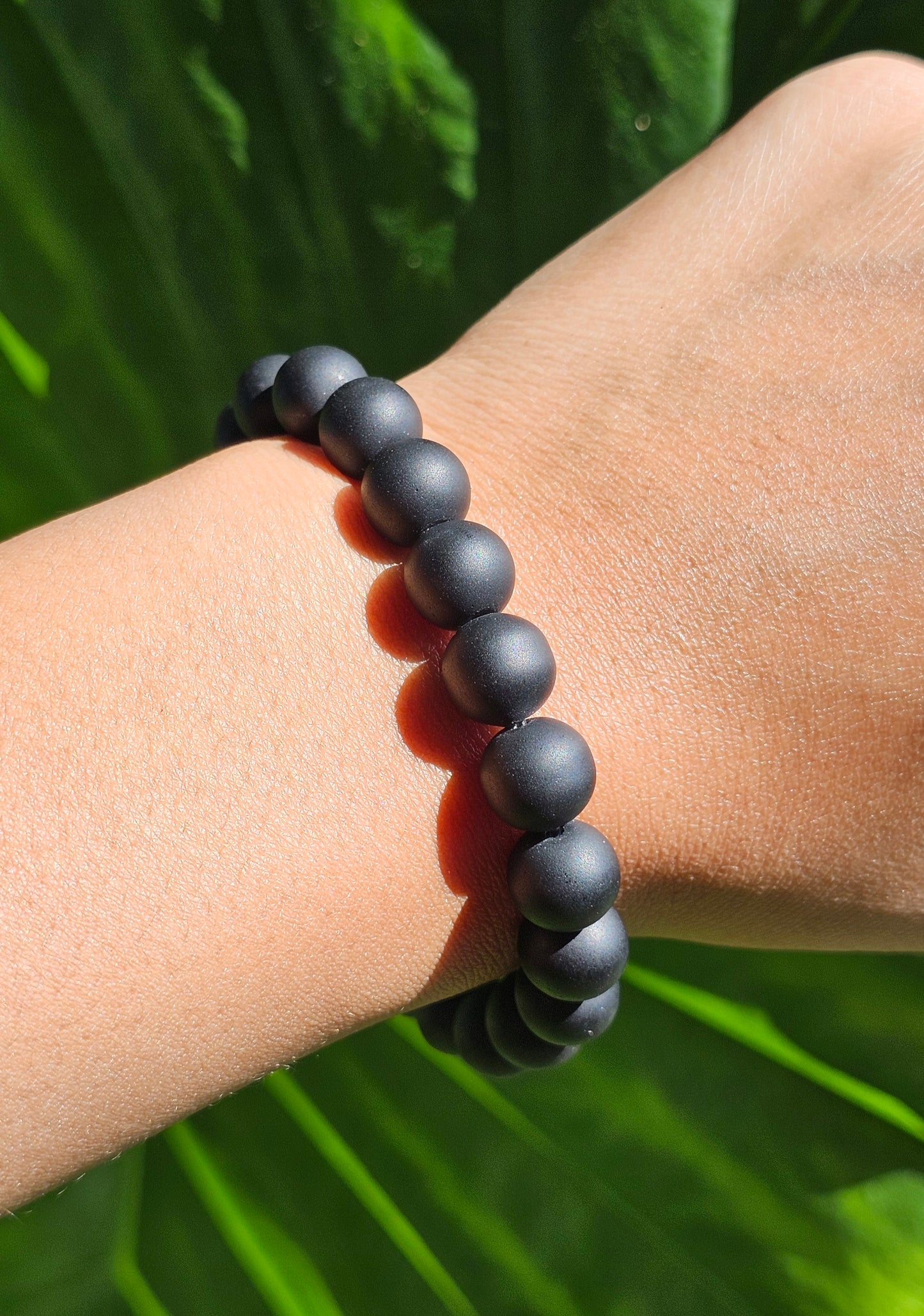 Black Onyx & Hematite Bracelet