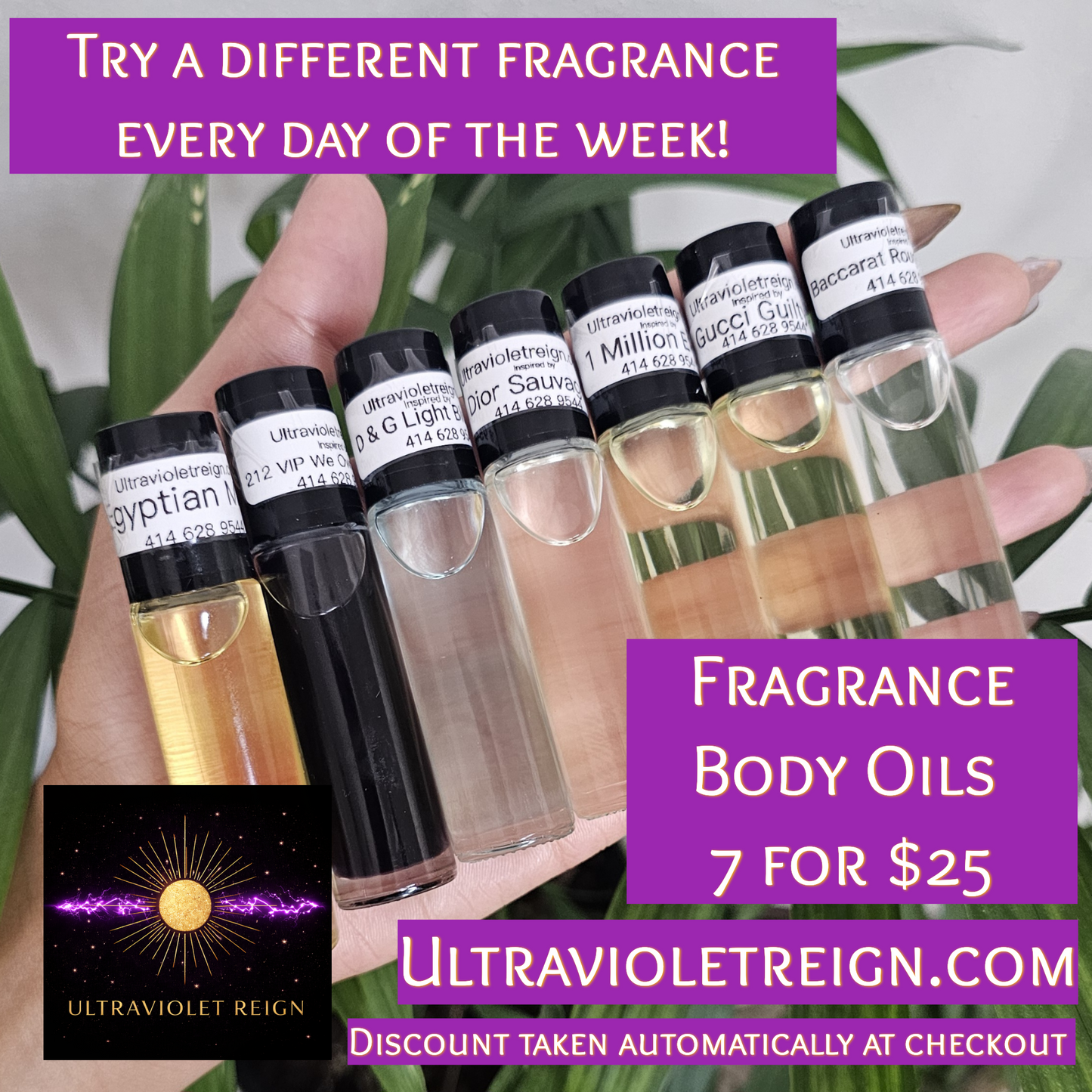 Rihanna RiRi Type Fragrance Body Oil Perfume (w)