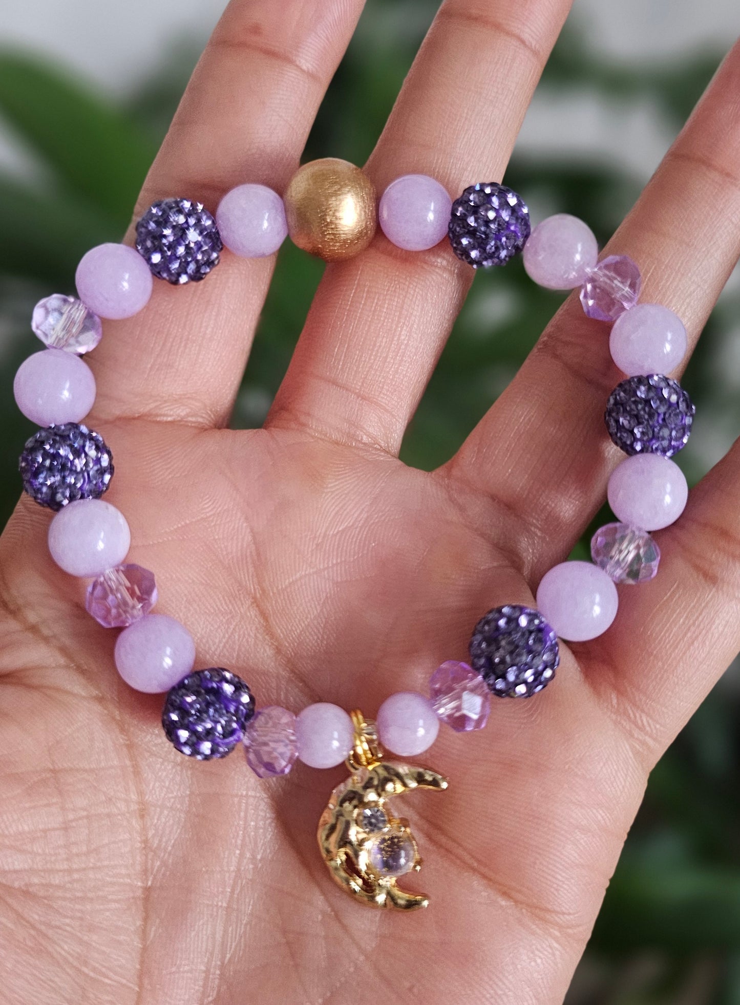 Lavender Moon Quartz Bracelet