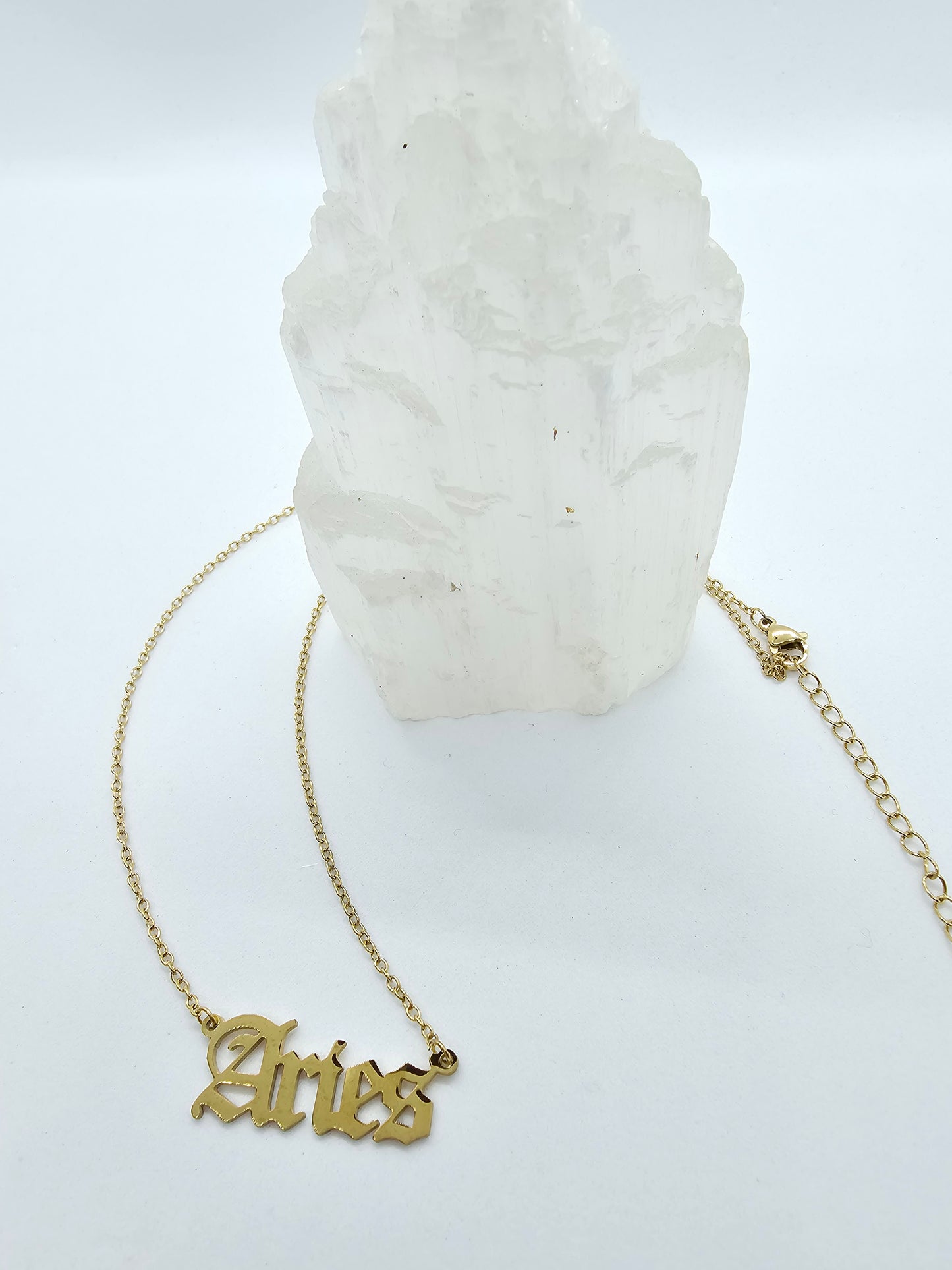 Aries Zodiac Necklace