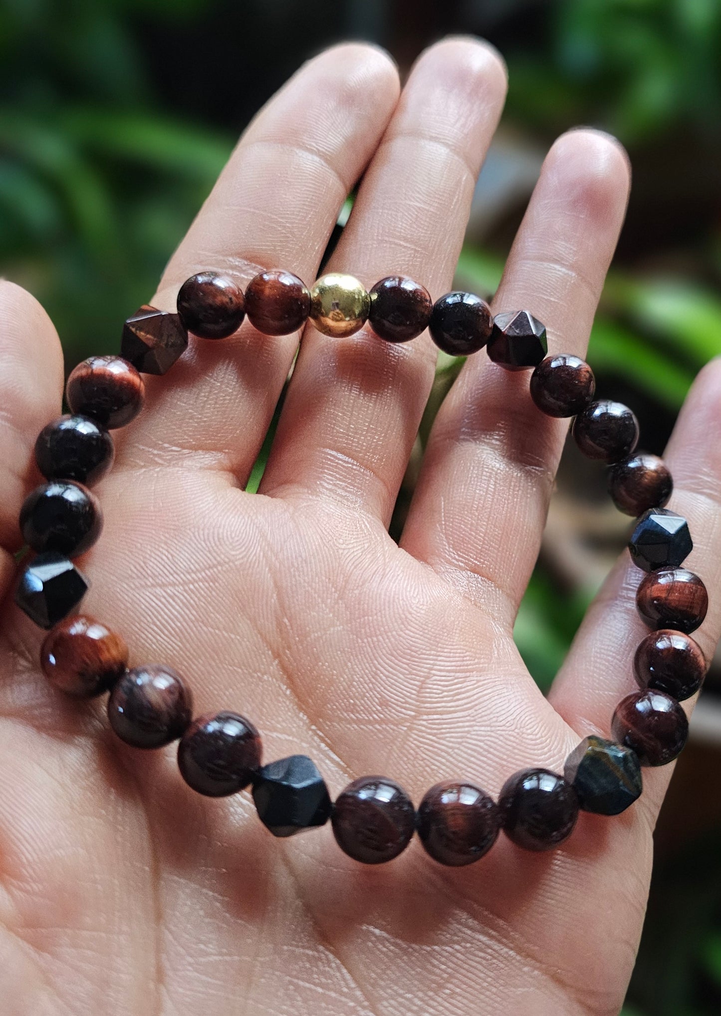 Red Tiger Eye Willpower & Protection Bracelet