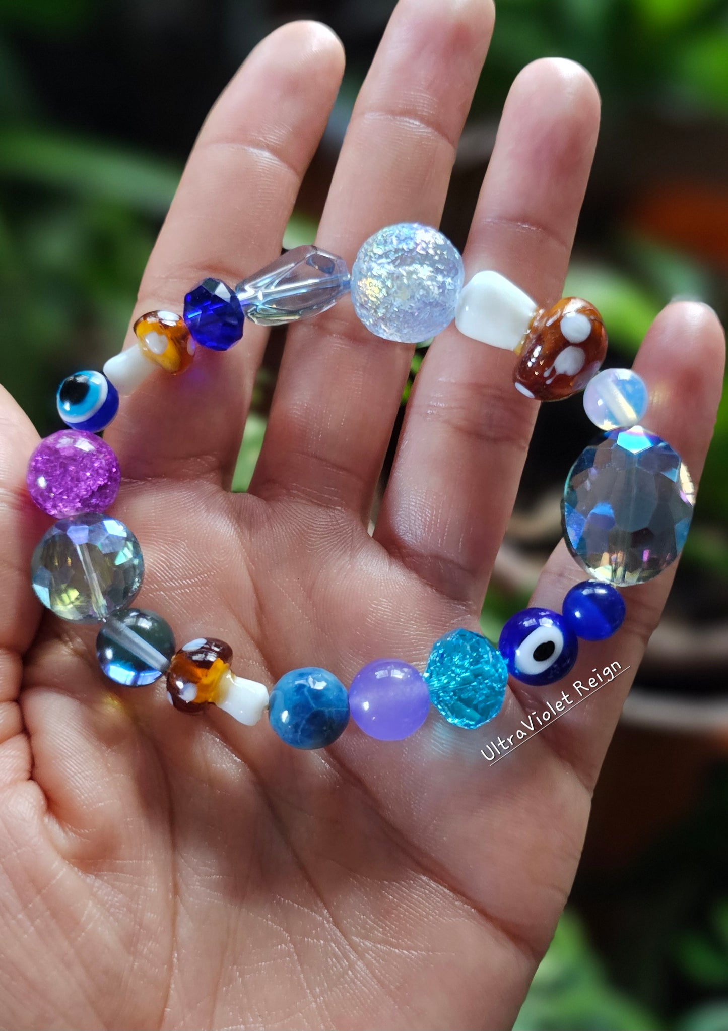 Mushroom Trip Protection Bracelet