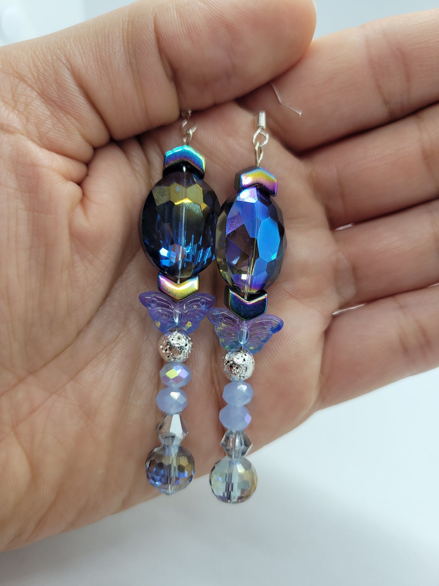 Butterfly Egg Earrings
