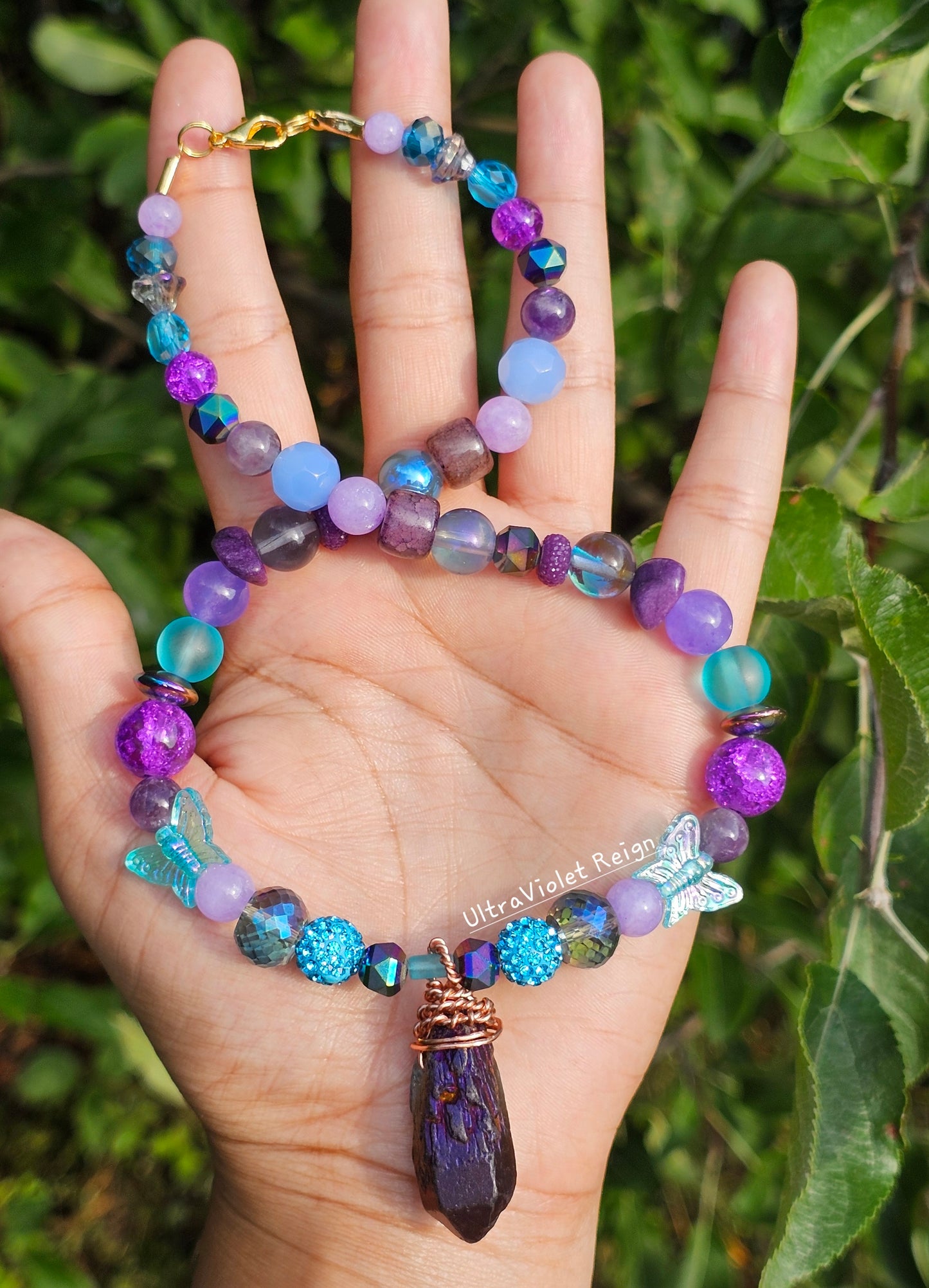 Butterfly Dream Quartz Necklace