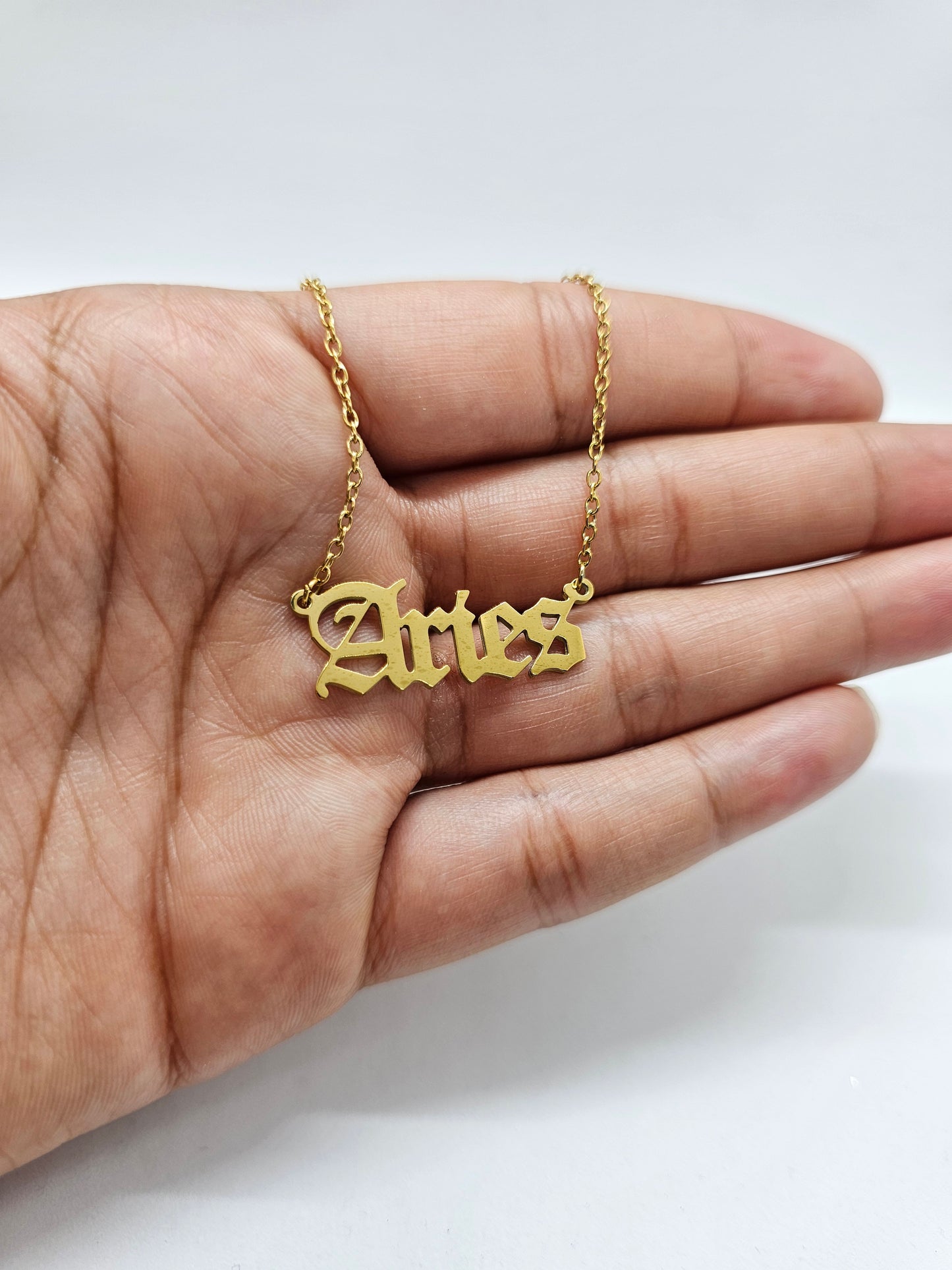 Aries Zodiac Necklace