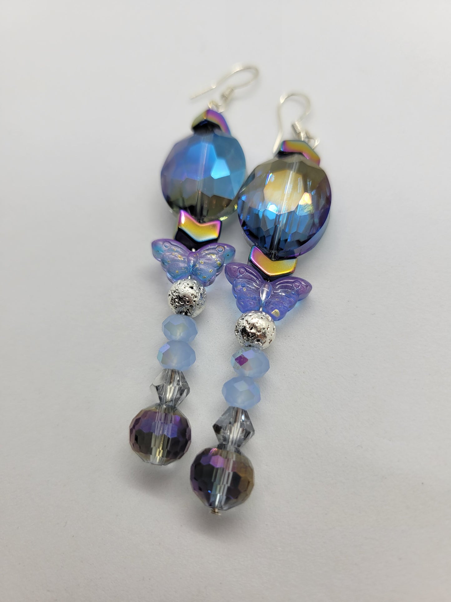 Butterfly Egg Earrings