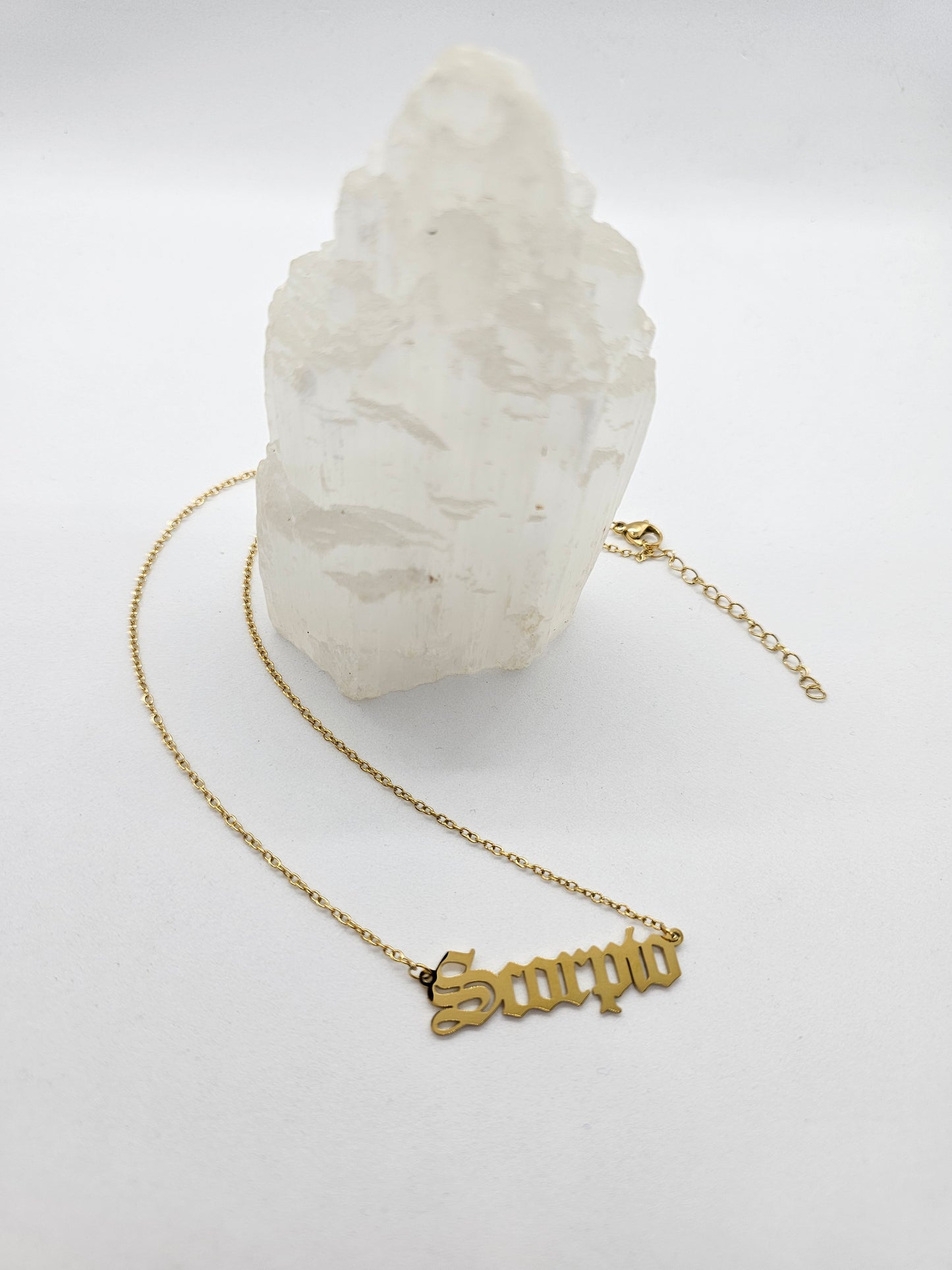 Scorpio Zodiac Necklace