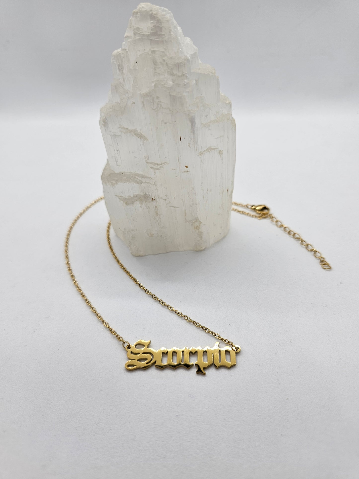 Scorpio Zodiac Necklace