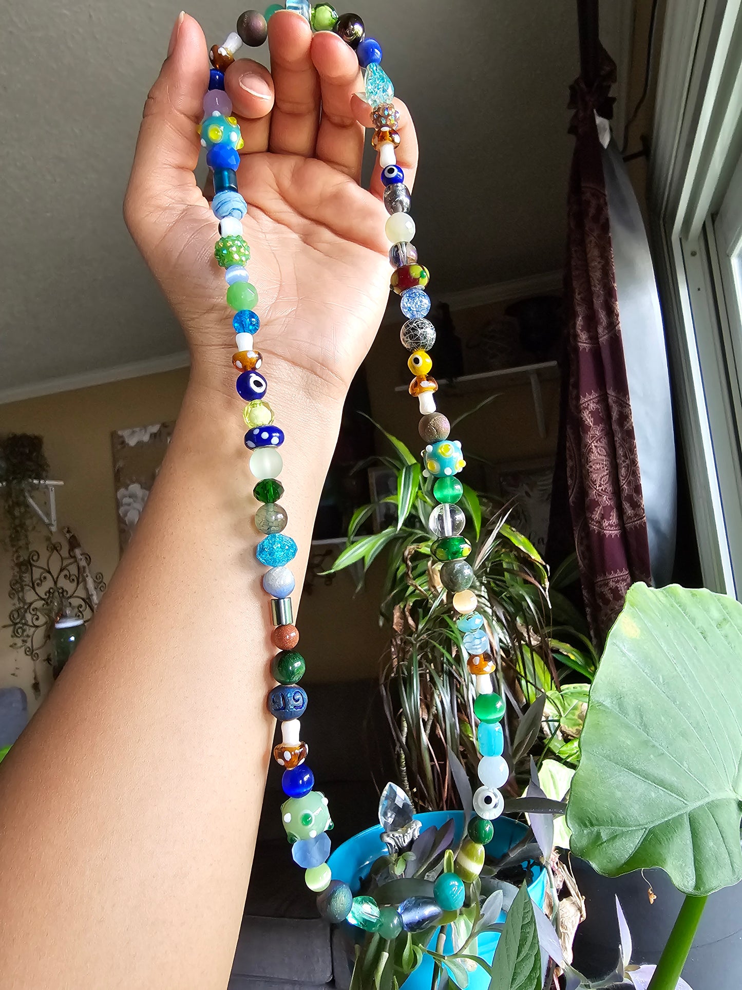 Mushroom Scientist Necklace