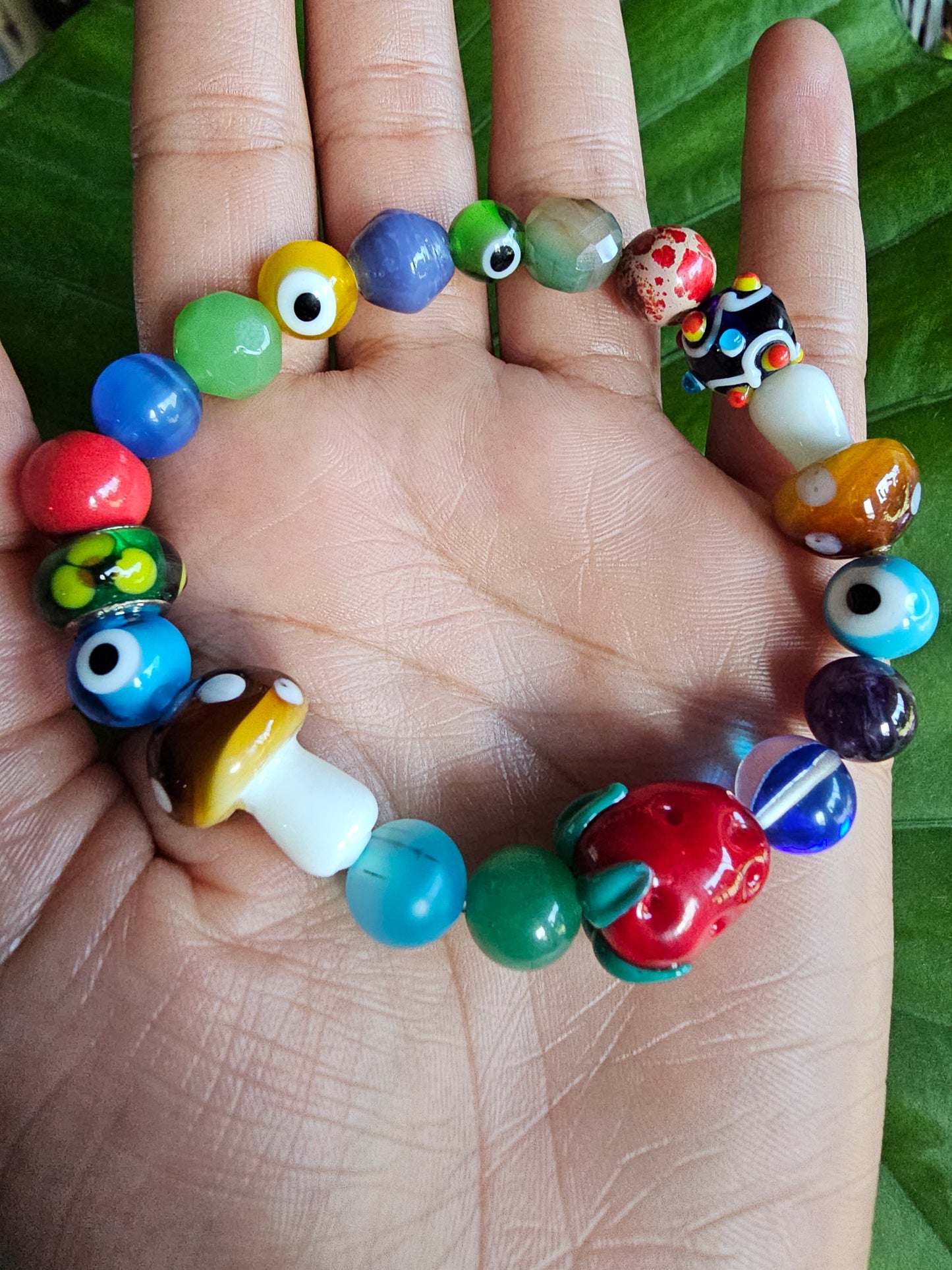 Shrooms n' Berries Bracelet