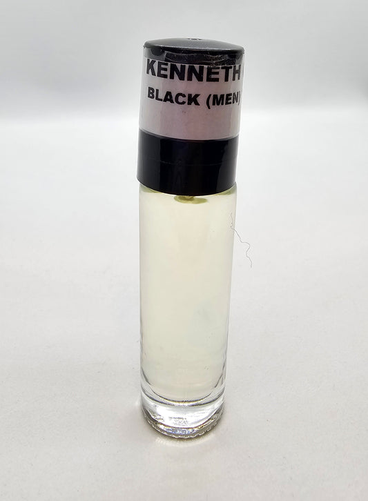 Kenneth Cole Black Type Fragrance Body Oil Cologne (men)