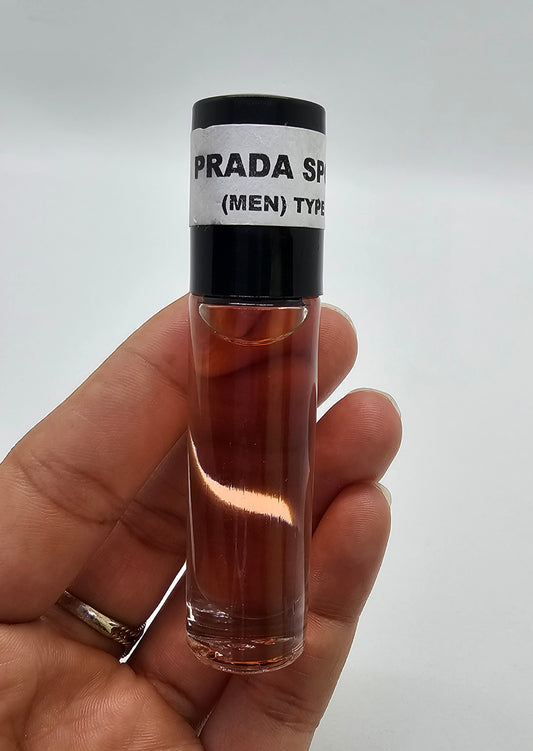 Prada Sport Type Fragrance Body Oil Cologne (mens)