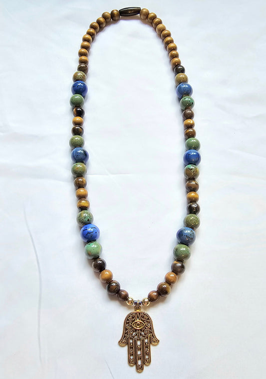 Tiger Eye Protection Necklace