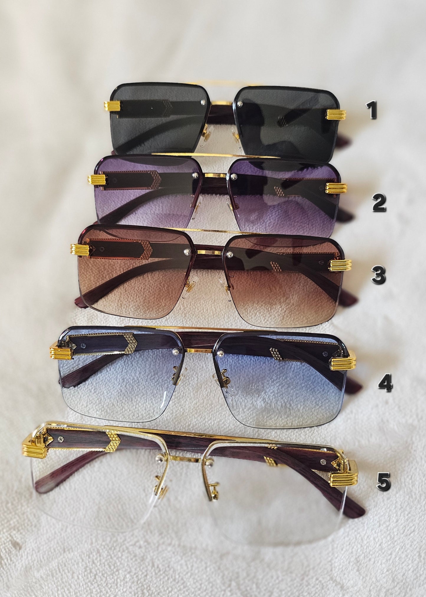 BIG BOSS Rimless Sunglasses