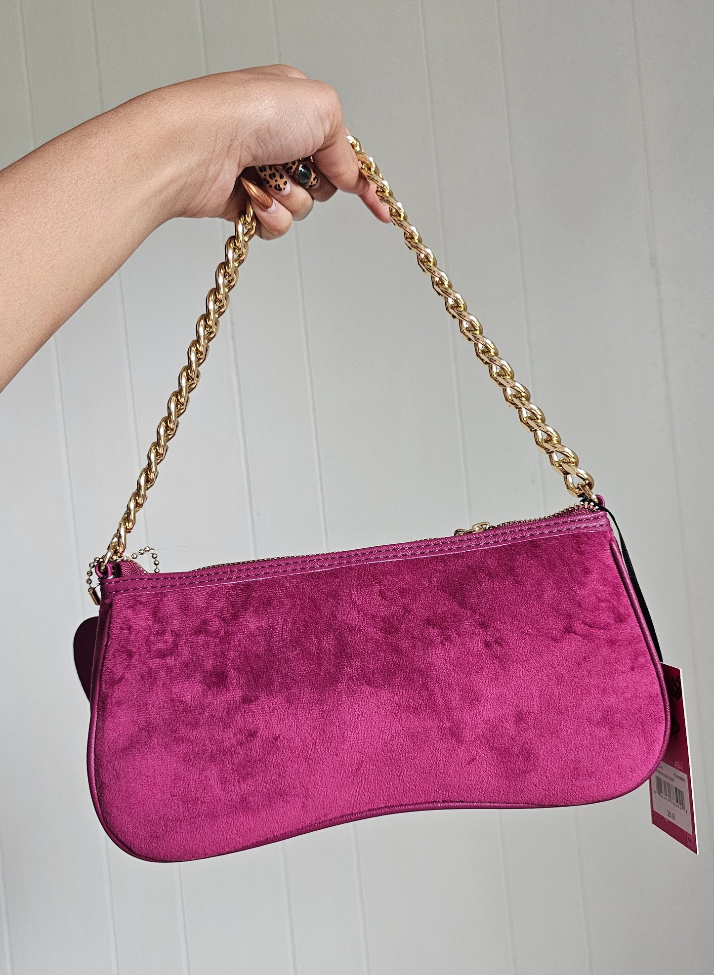 Plum Rihnstone Juicy Couture Shoulder Bag