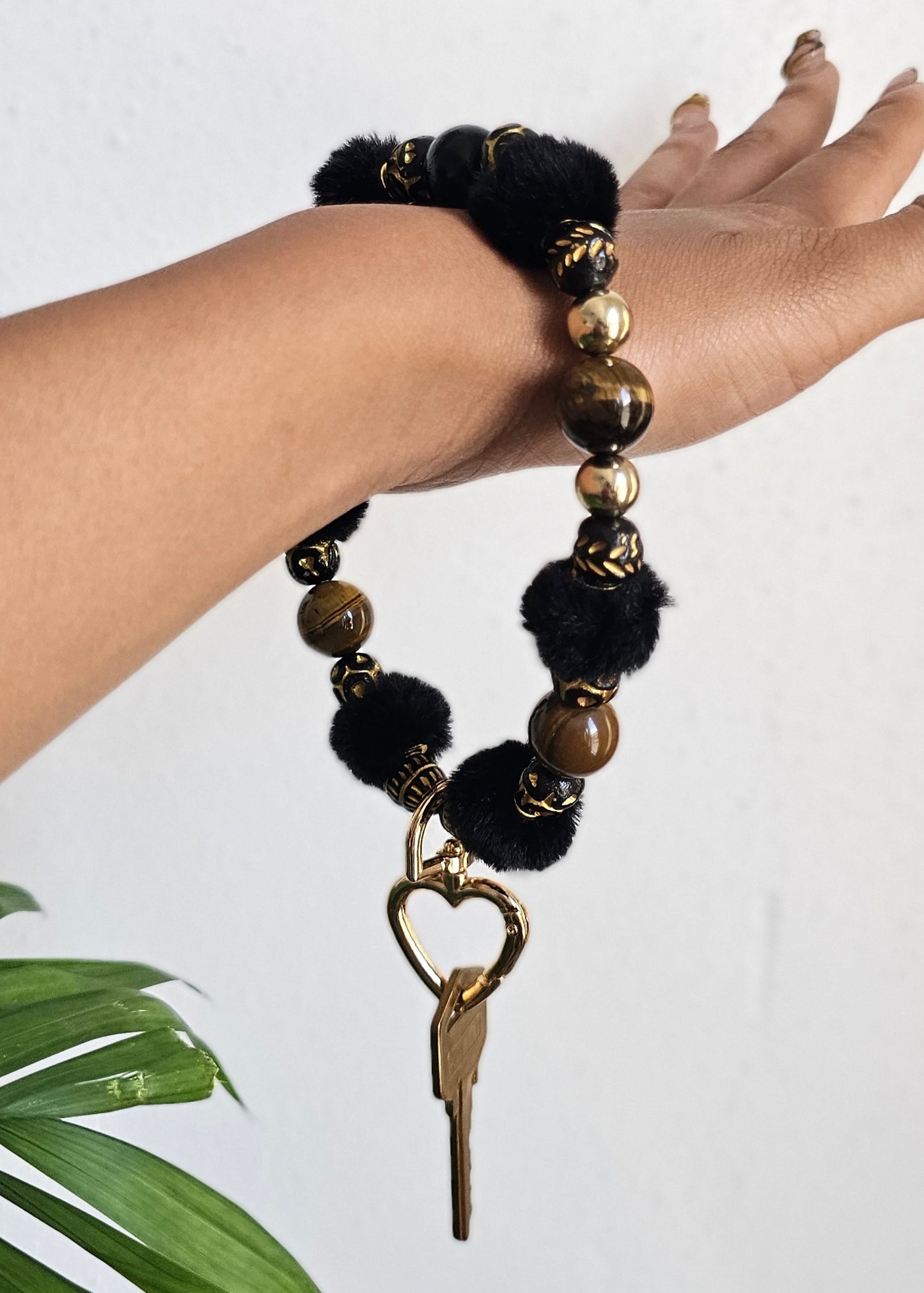 Big Cat Protection Spirit Keychain Bracelet