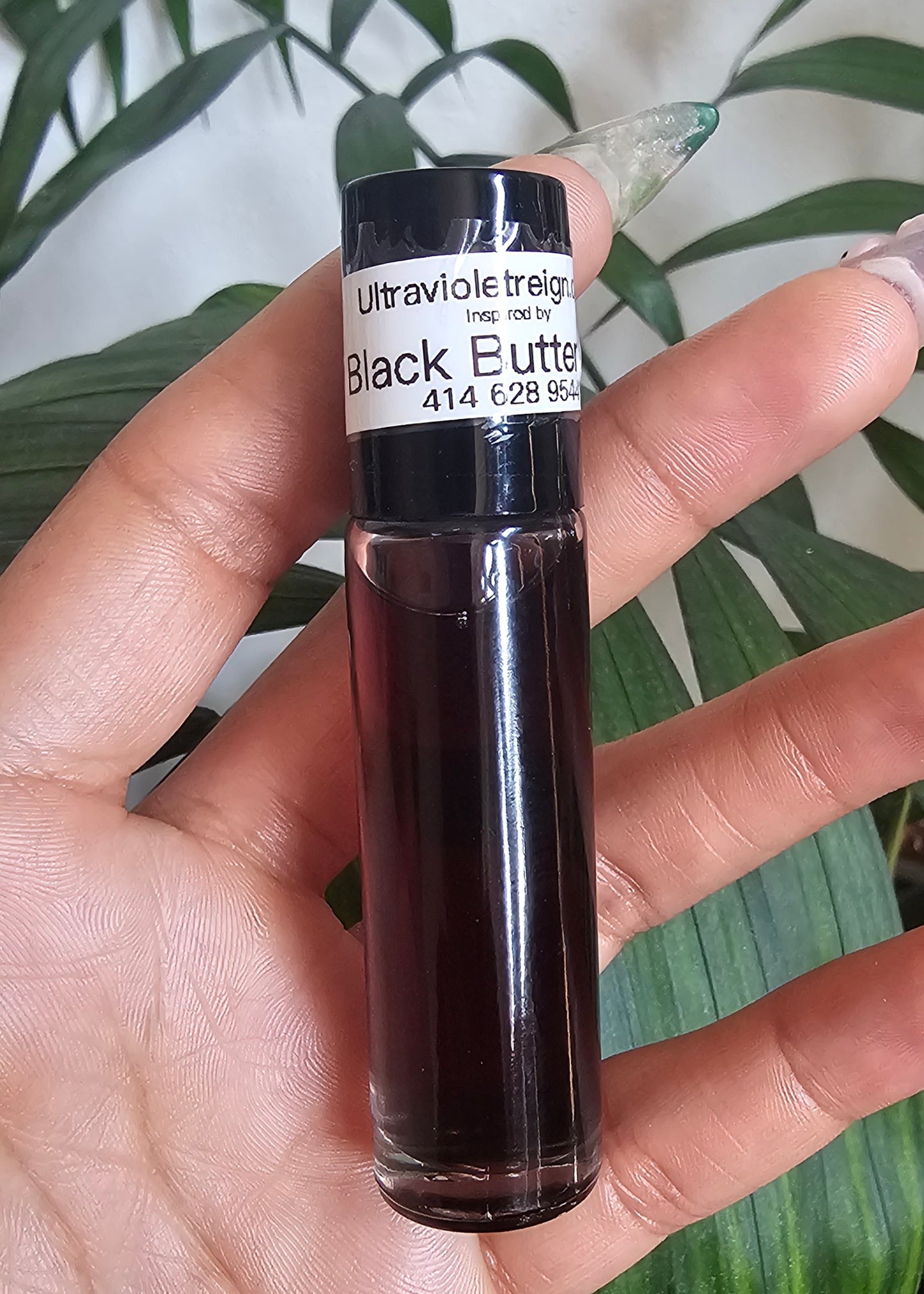 Black Butter Type Fragrance Body Oil Cologne (m)
