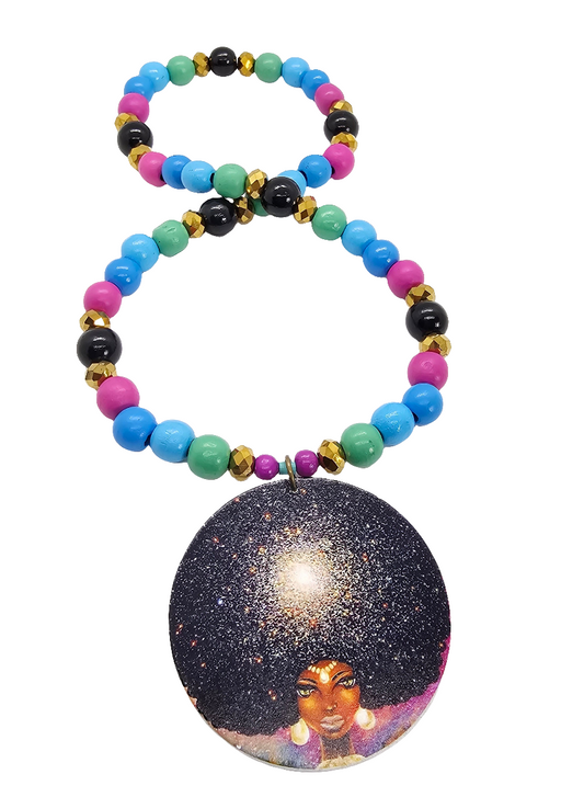 Galaxy Goddess Necklace