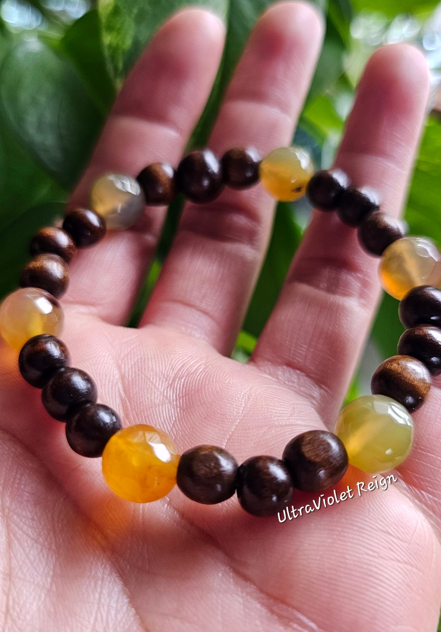 Firefly Spirit Guides Agate Bracelet