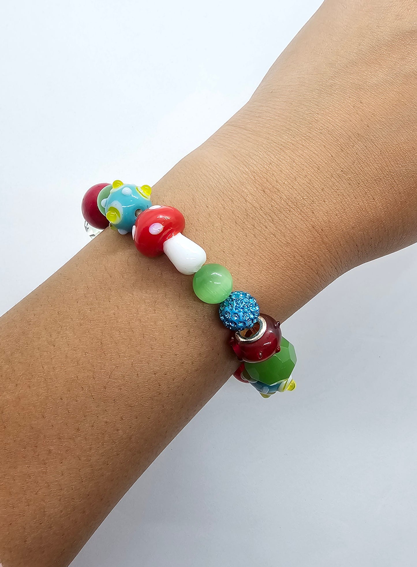 Berry Enlightened Magic Mushroom Bracelet