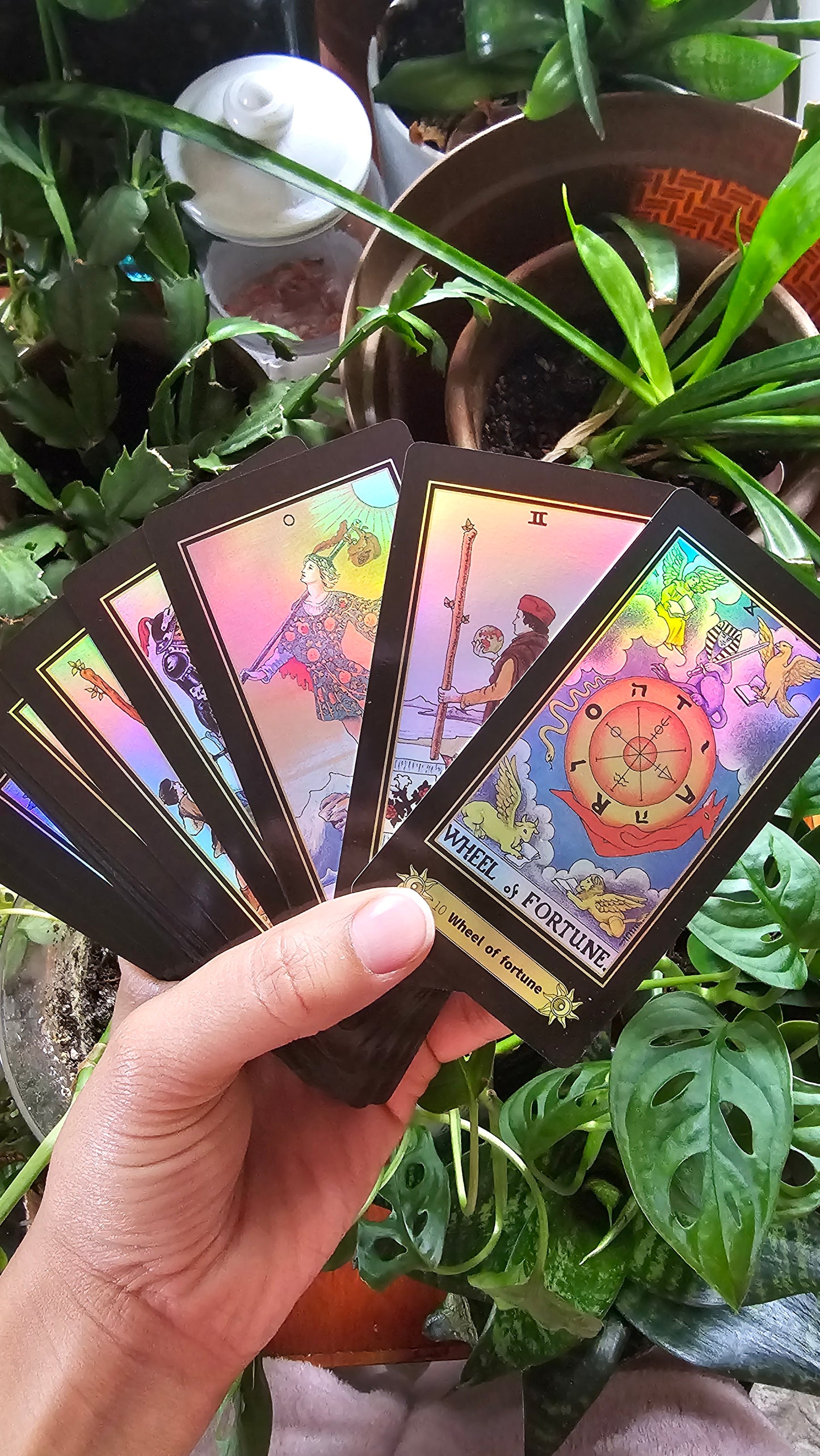 Holographic Tarot Card Deck