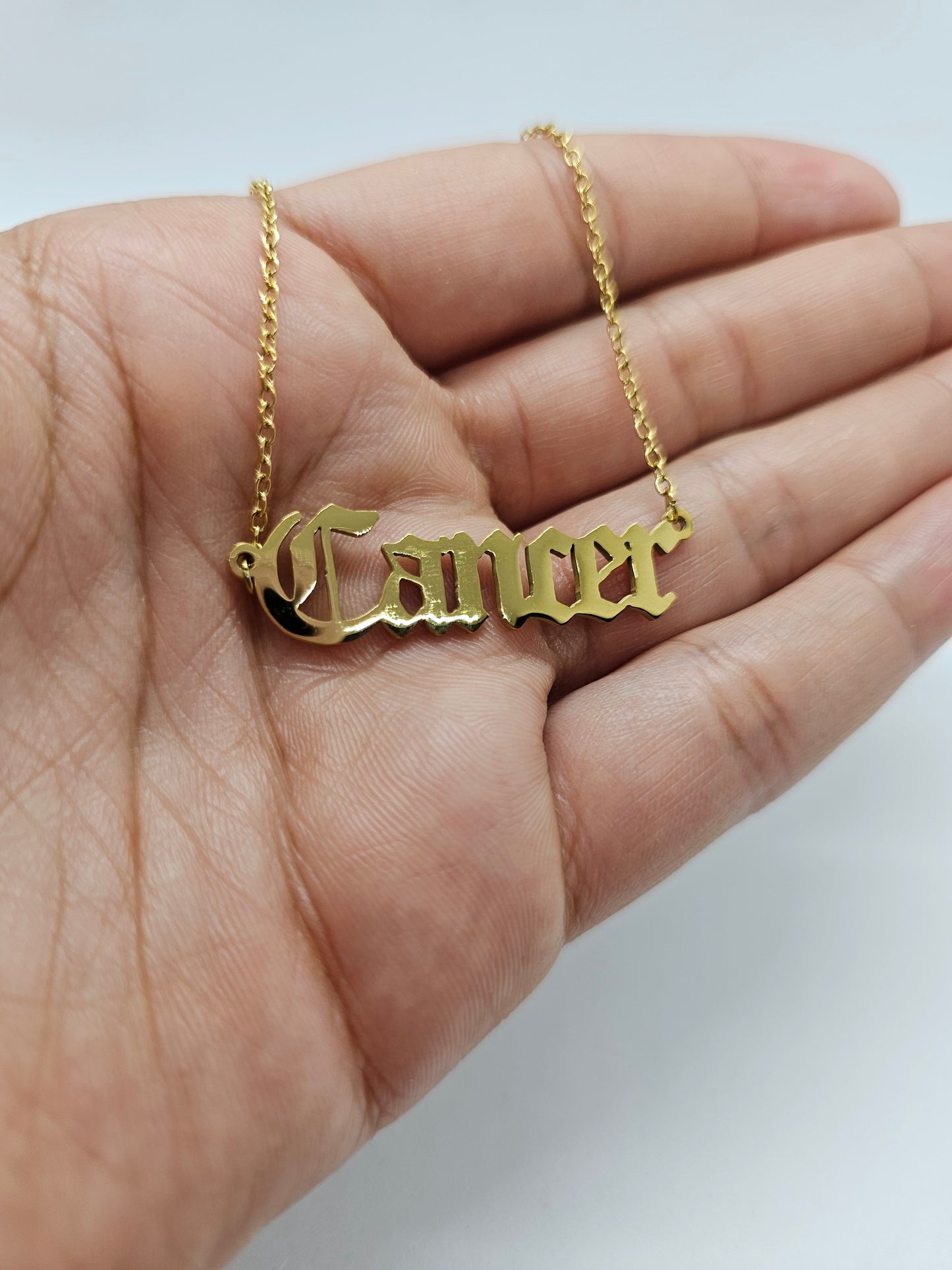 Cancer Zodiac Necklace