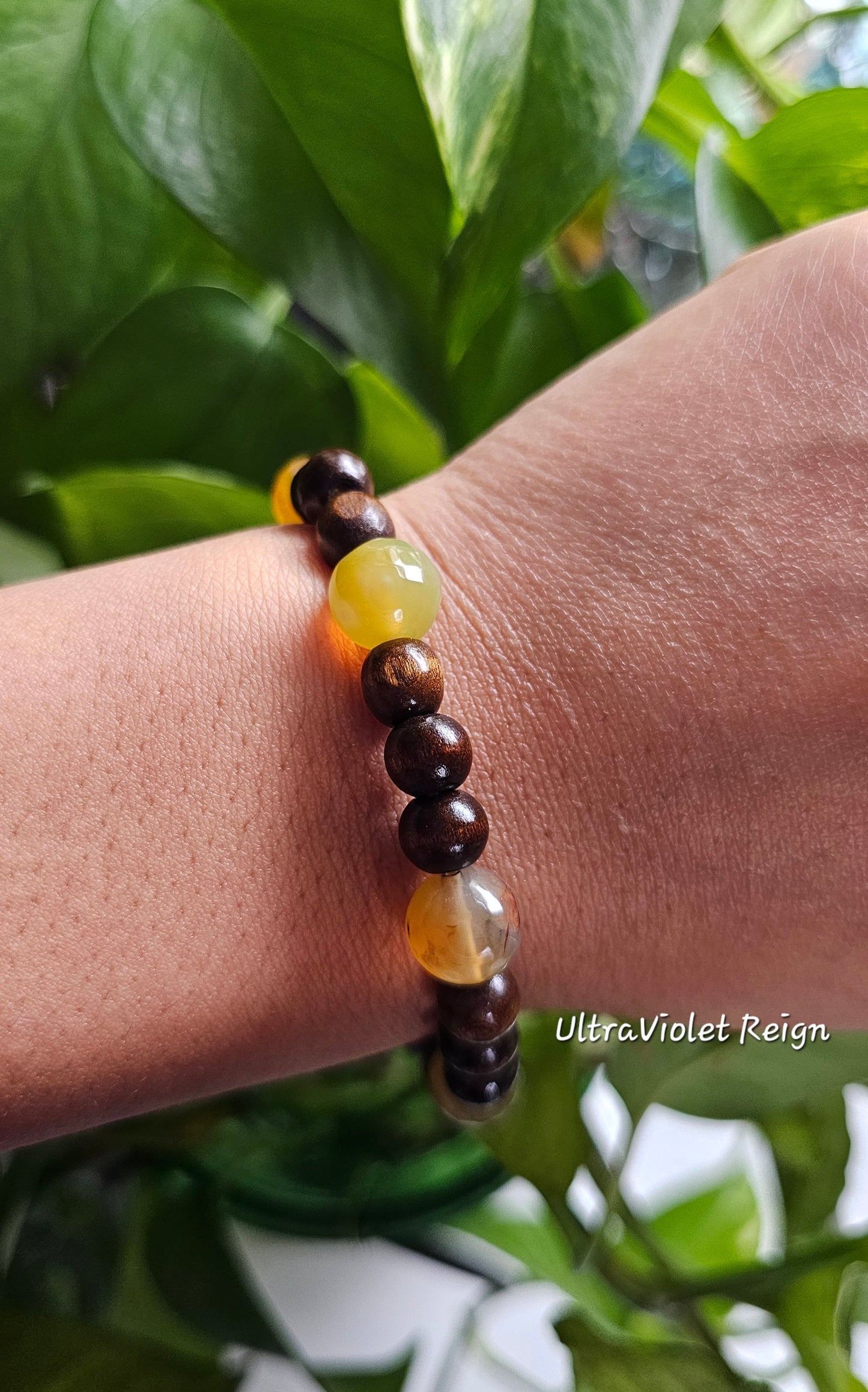 Firefly Spirit Guides Agate Bracelet