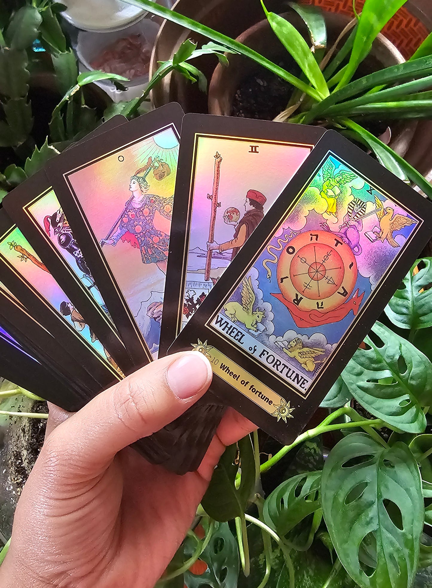 Holographic Tarot Card Deck