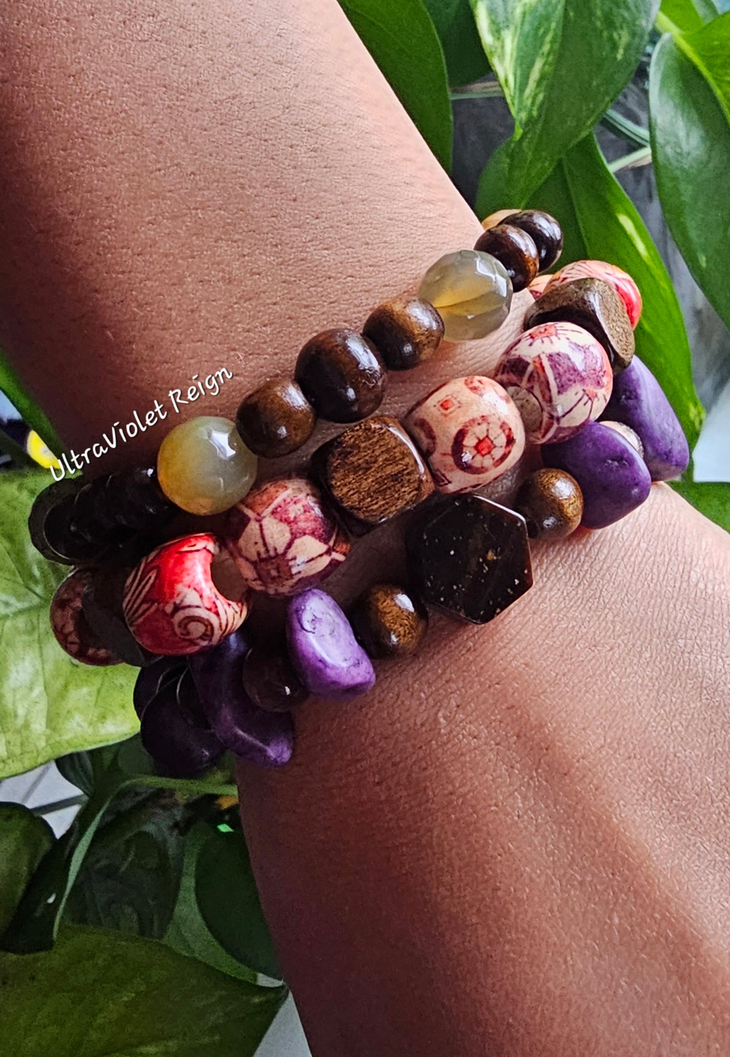 Firefly Spirit Guides Agate Bracelet