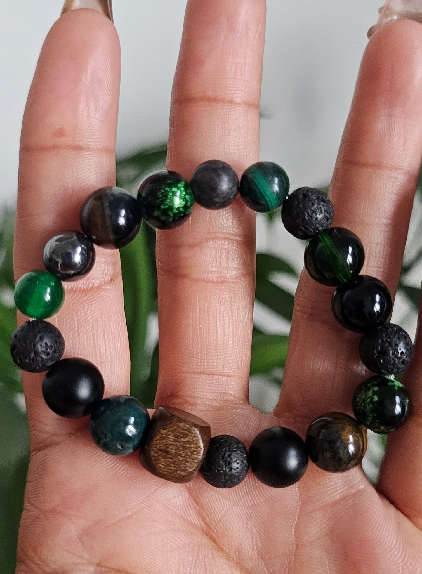 Black Brilliance Bracelet  (youth size)