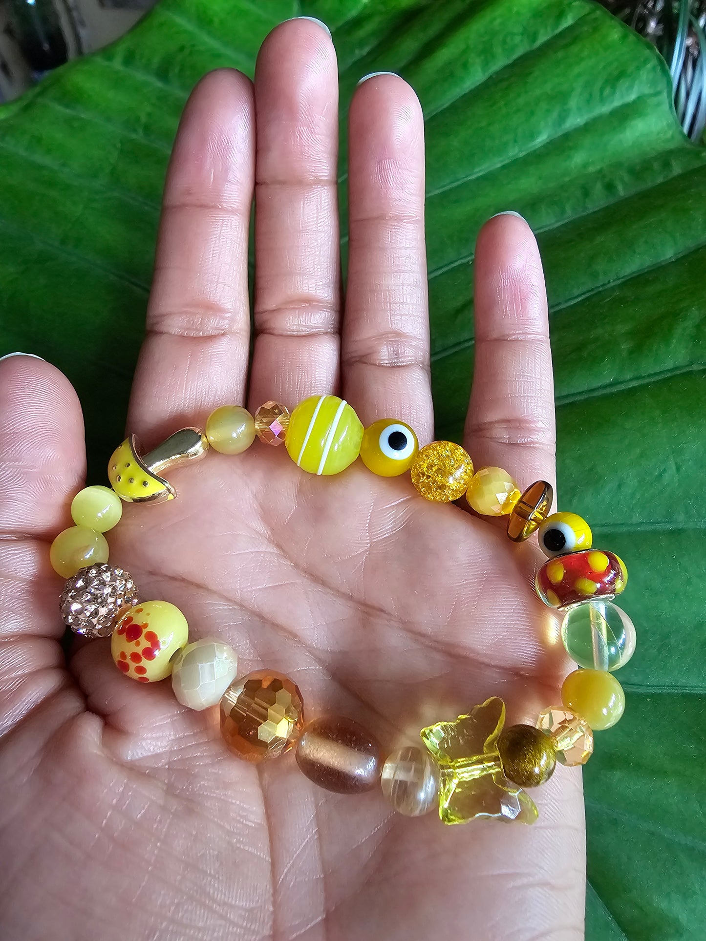 Sunny Shroom Patch Bracelet