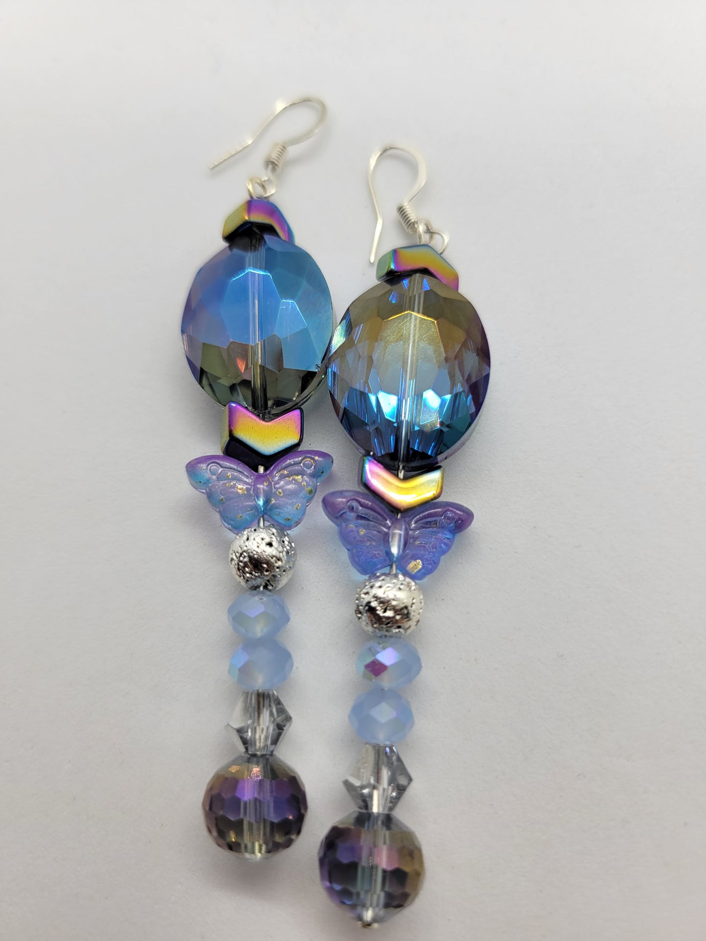 Butterfly Egg Earrings