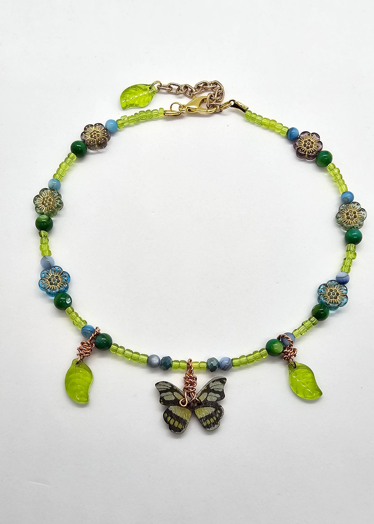 Butterfly Garden Fairy Veins Necklace