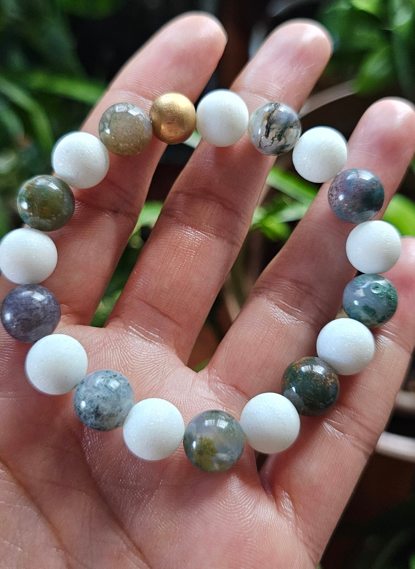 Fancy Jasper & Agate Willpower Bracelet