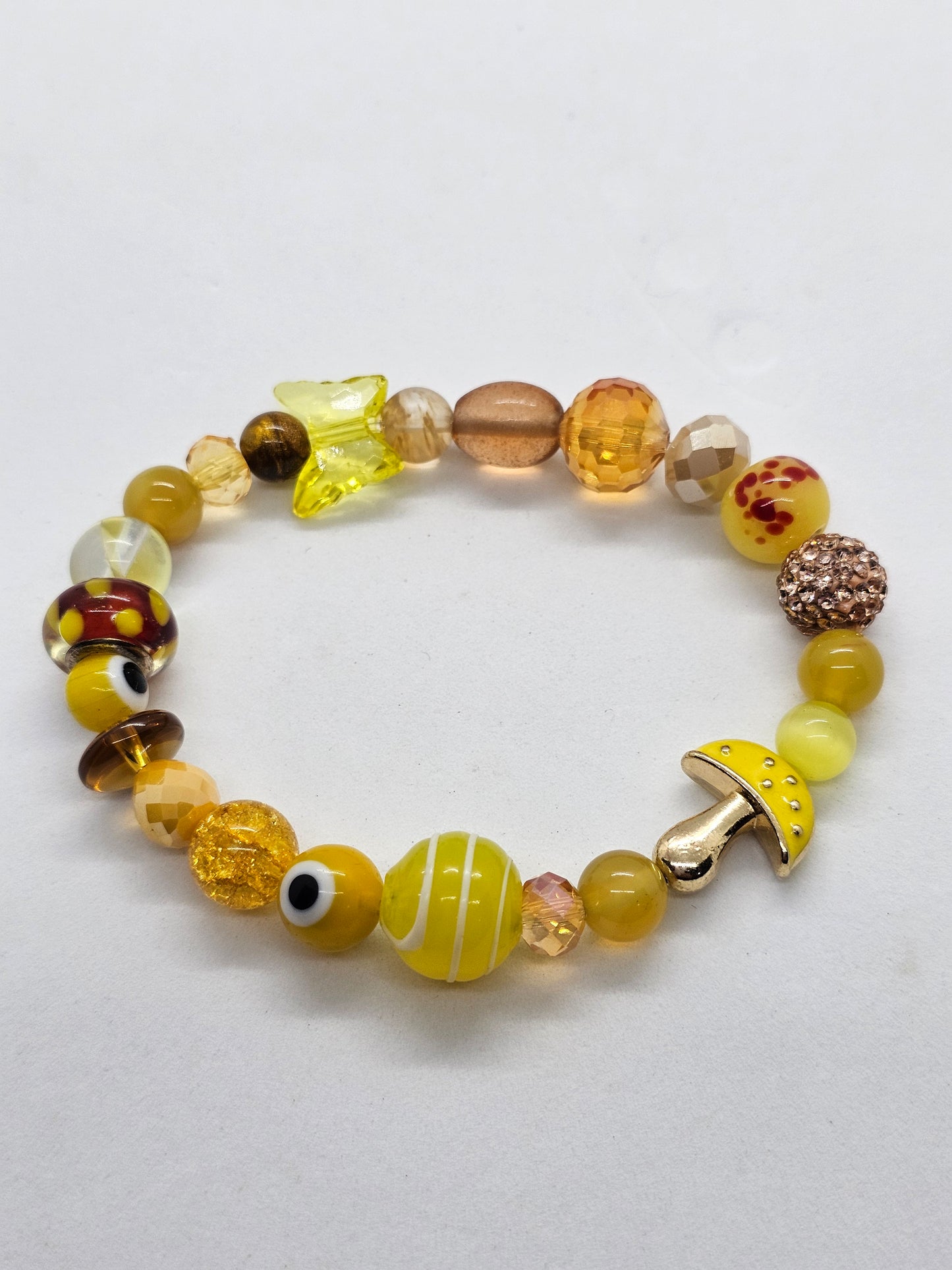 Sunny Shroom Patch Bracelet