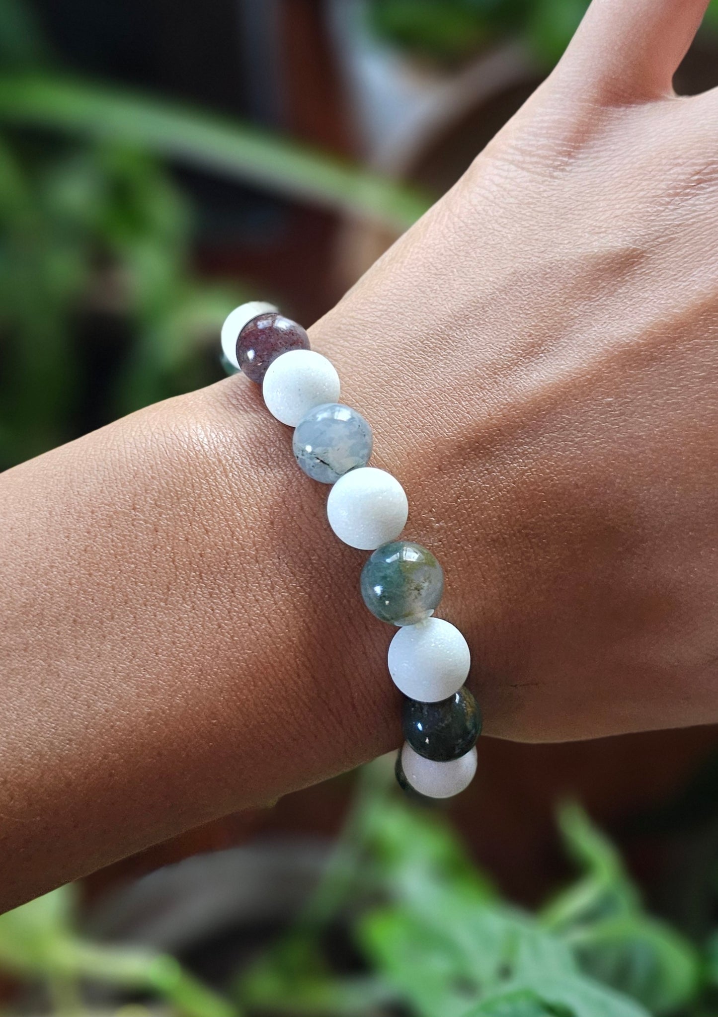 Fancy Jasper & Agate Willpower Bracelet