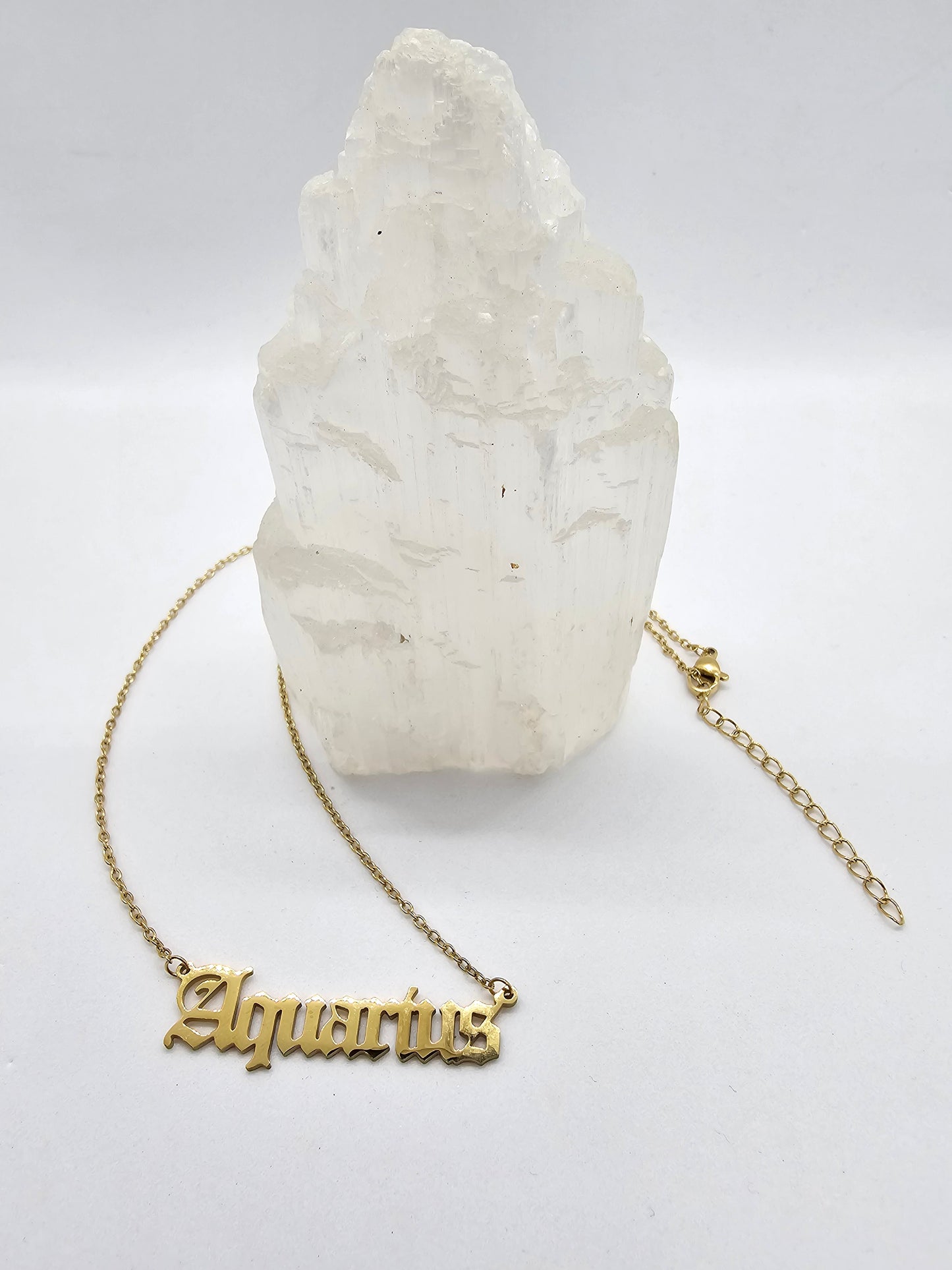 Aquarius Zodiac Necklace