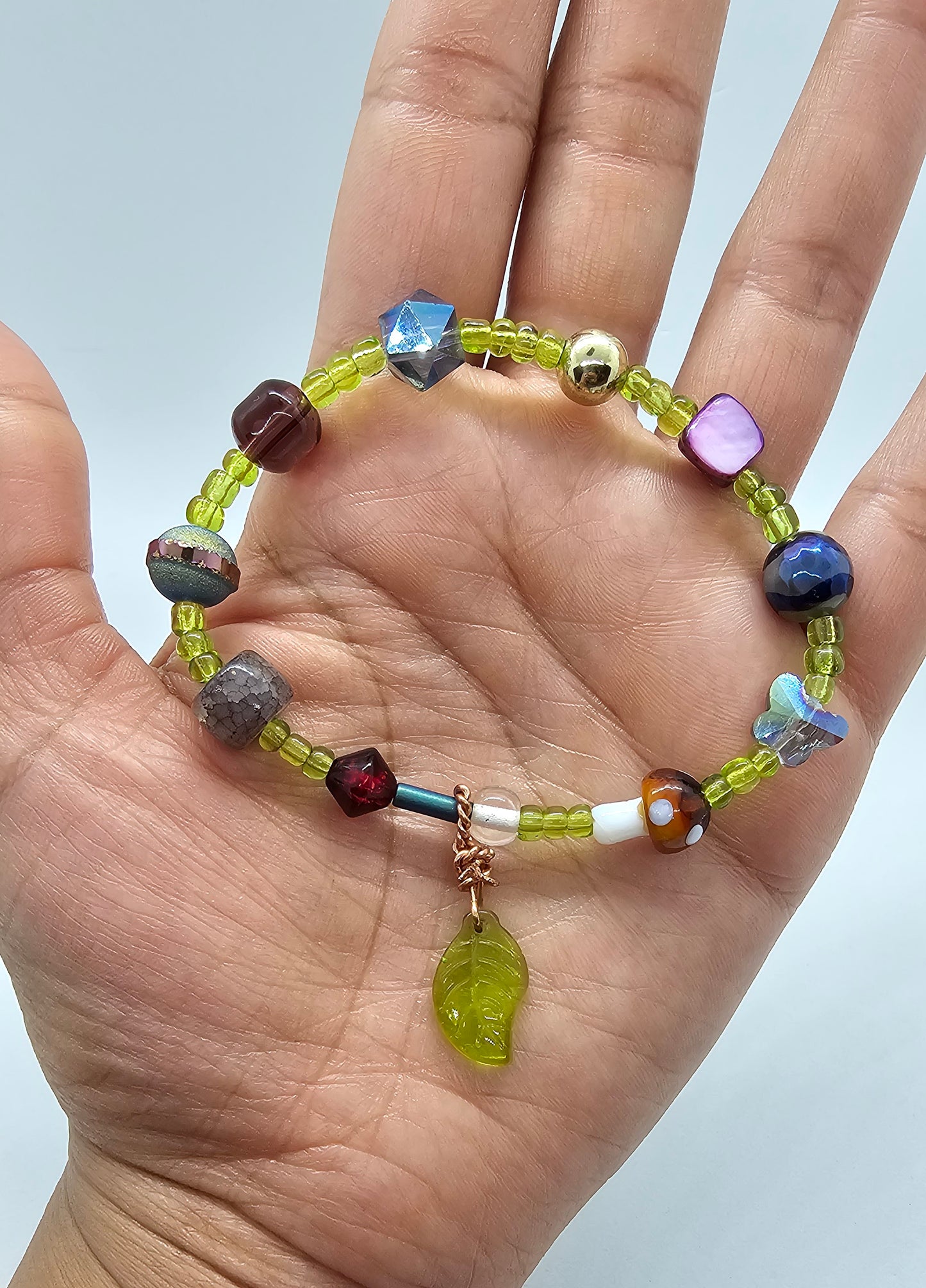 New Leaf Fairy Veins Bracelet