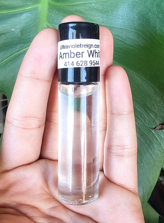 Amber White Type Fragrance Body Oil Perfume (unisex)