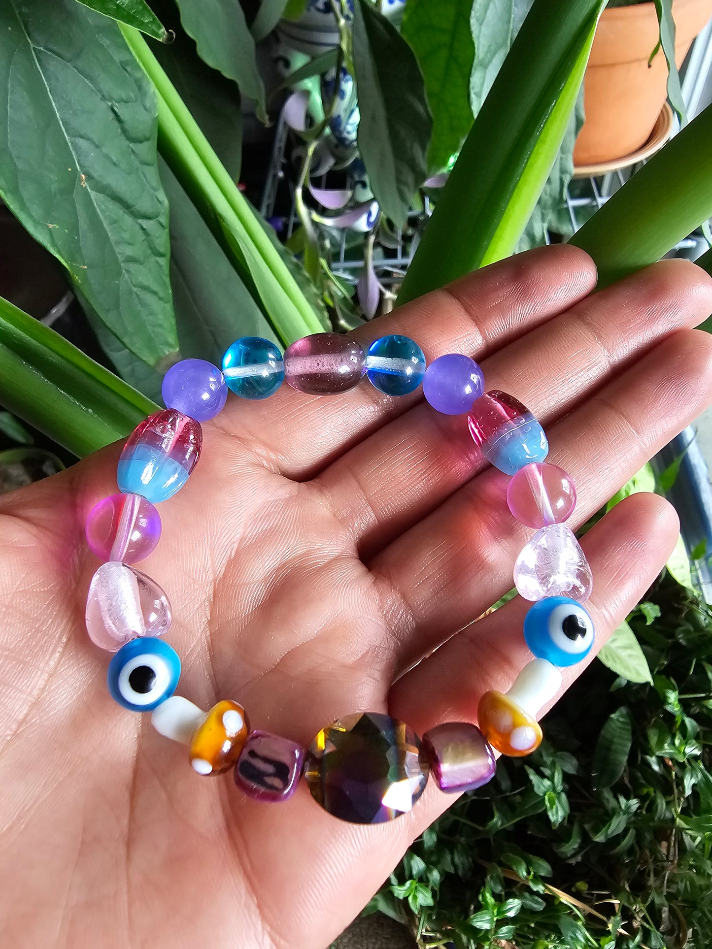 Shroomie Love Mandala Bracelet