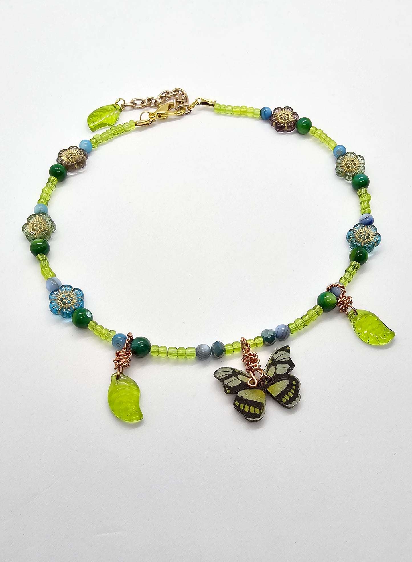 Butterfly Garden Fairy Veins Necklace