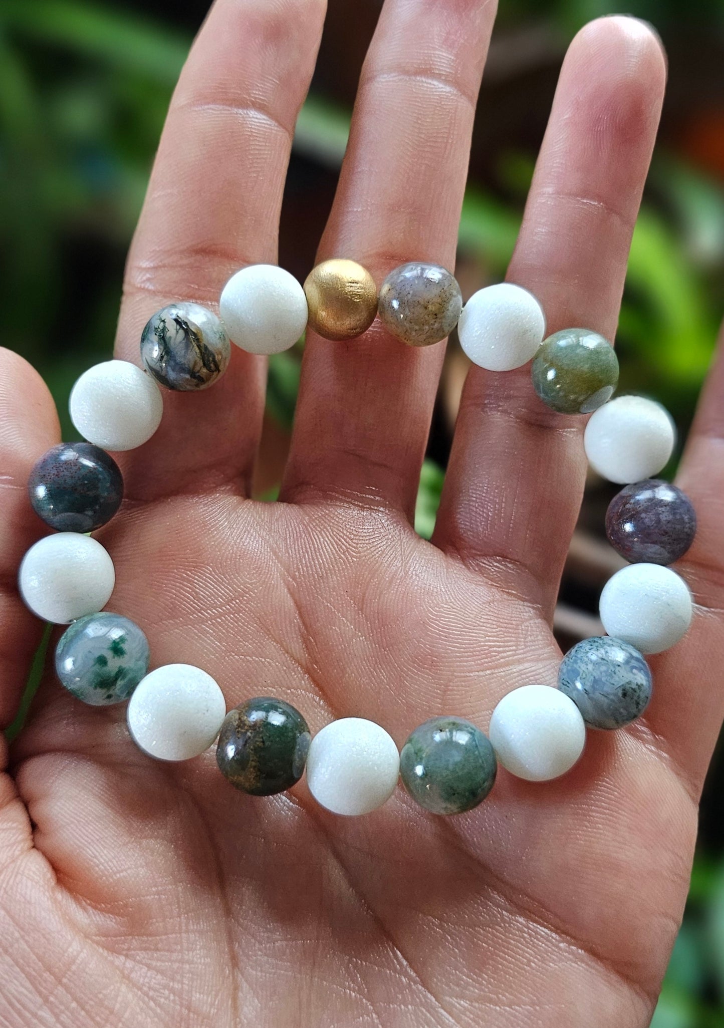 Fancy Jasper & Agate Willpower Bracelet