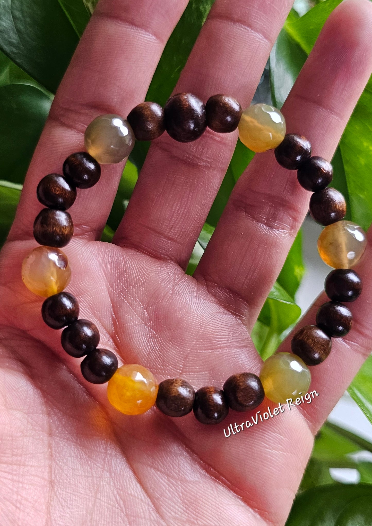 Firefly Spirit Guides Agate Bracelet