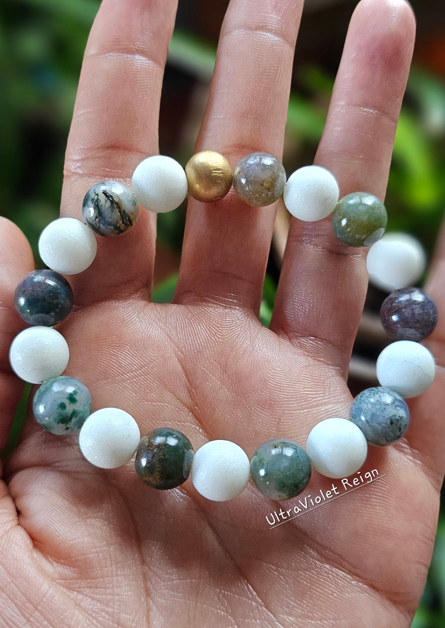 Fancy Jasper & Agate Willpower Bracelet